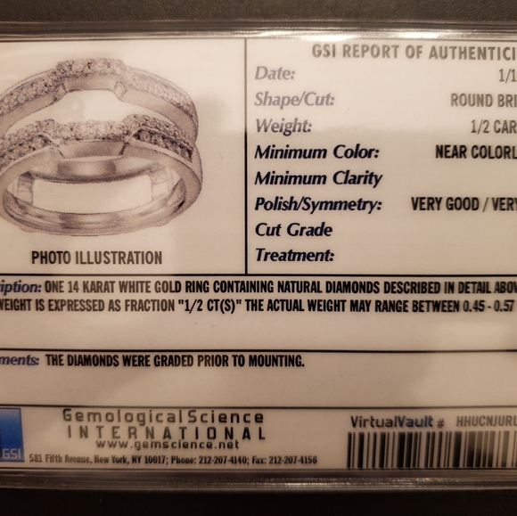 engagement/wedding ring set